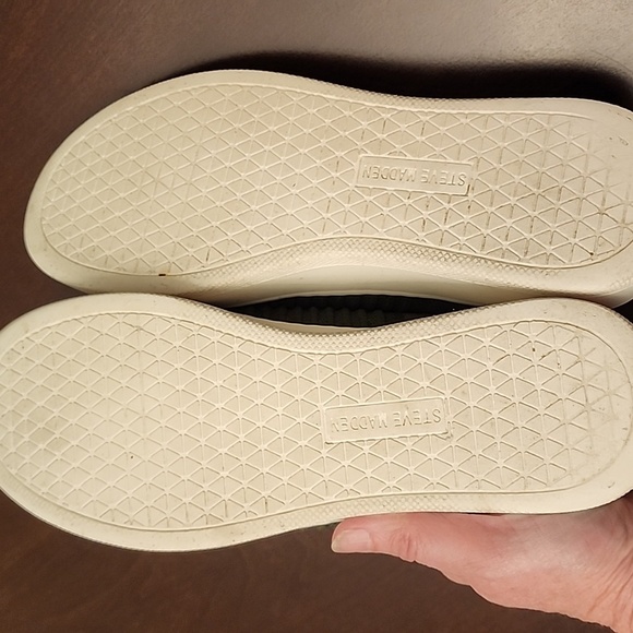 Steven Madden Gills Platform Slip-on Sneakers Green Camo sz 8.5 - Picture 8 of 8